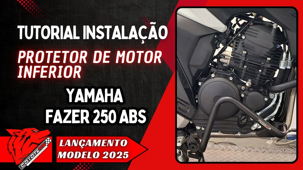 Protetor de Motor e Carenagem - Yamaha FAZER 250 ABS - PMI019