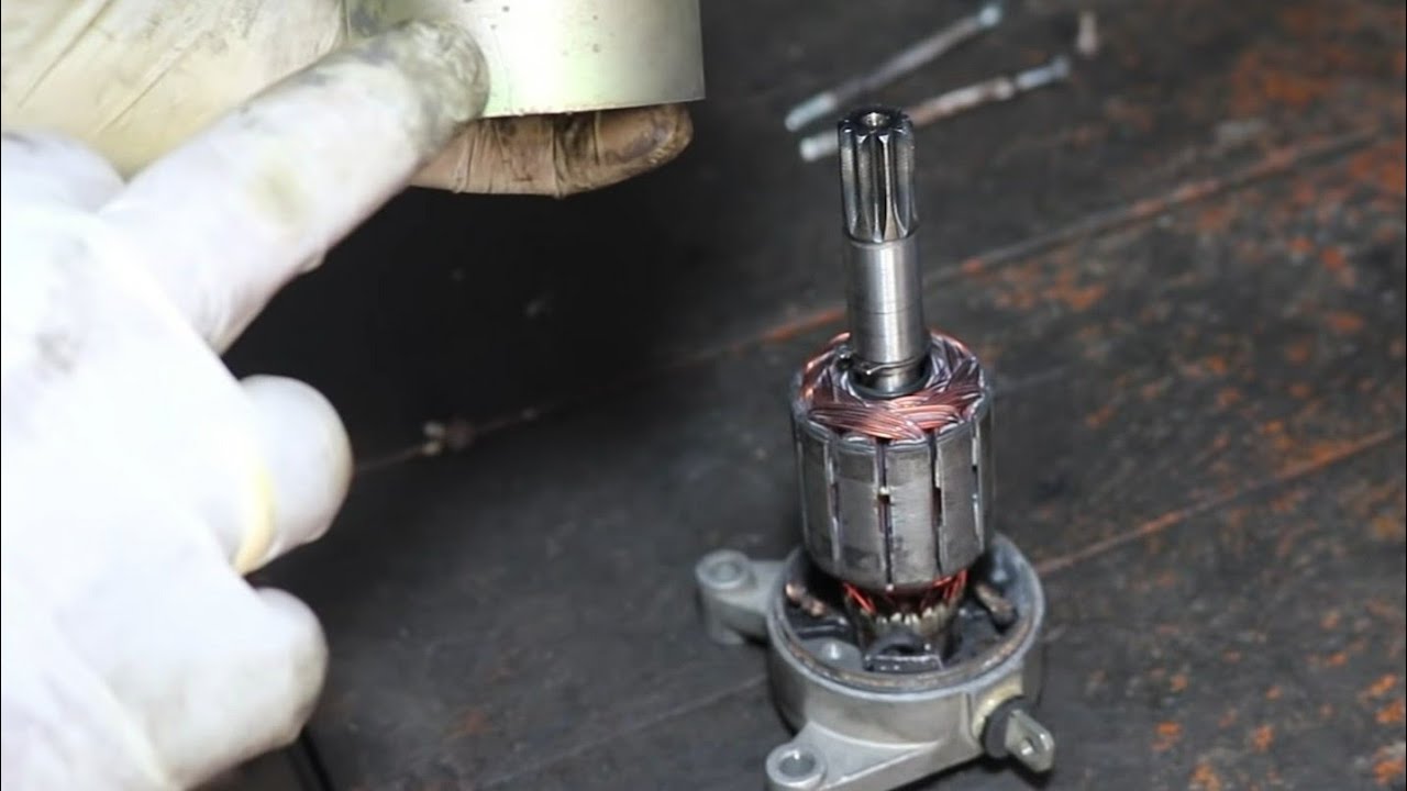 Como saber colocar los 4 carbones del encendido electrónico