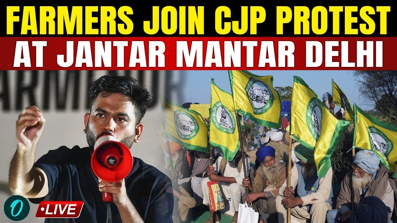 Cockroach Janata Party Delhi Protest LIVE Day 4 | Farmers Join Abhijeet Dipke | Pradhan to Resign?