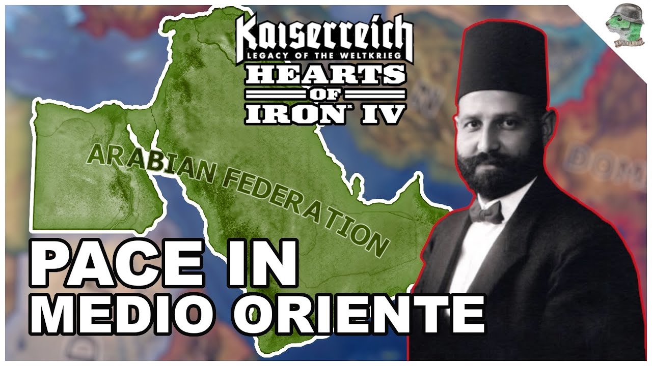 La Federazione Araba tra Egitto e Siria - Hearts of Iron 4 Kaiserreich MOD Gameplay ITA