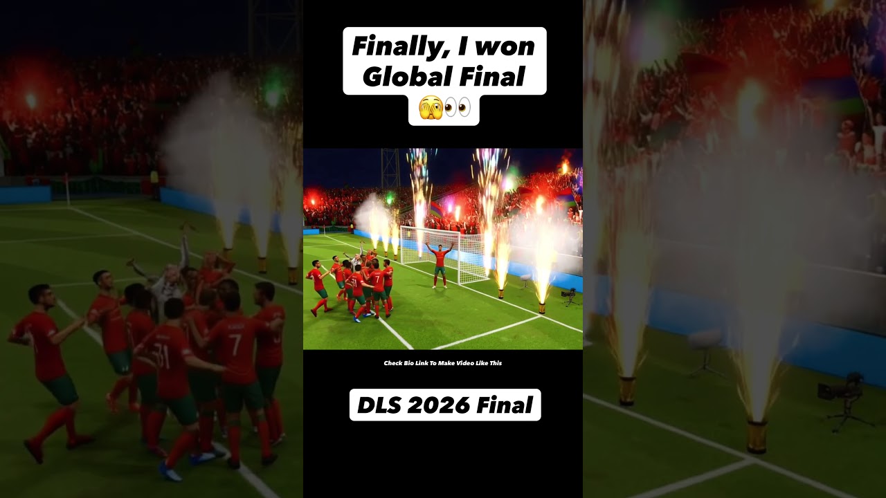 Global Championship Winner in DLS 26 | Dream League Soccer 2026 #dls26 #dls2026 #dlscreator #dls