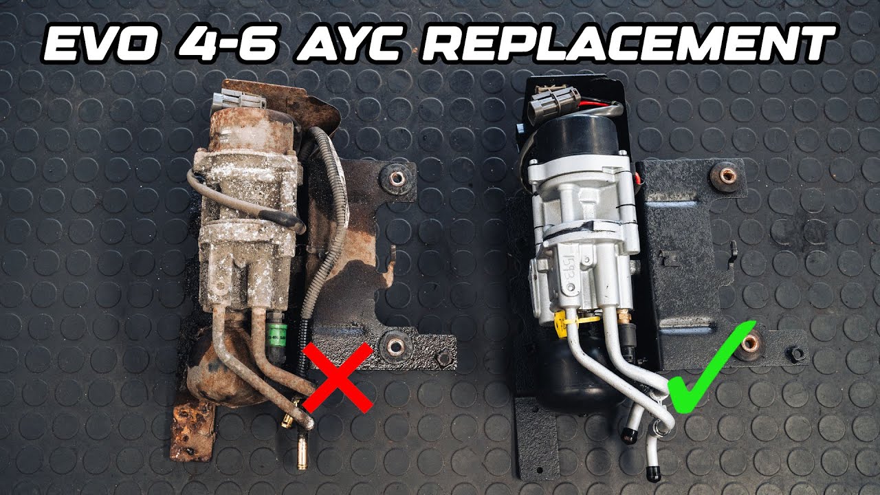 Every Evo owner will experience this - AYC PUMP REPLACEMENT