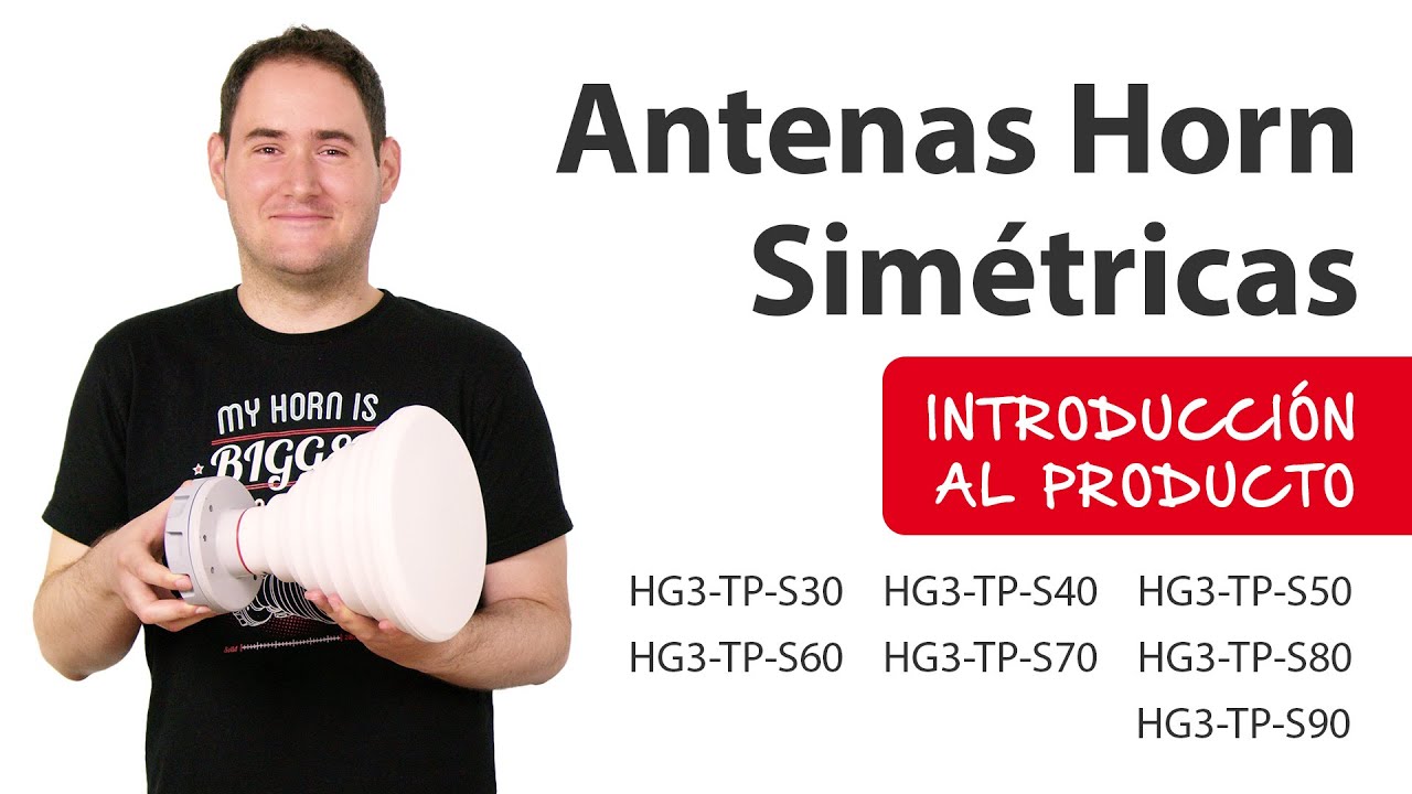 Introducción al producto: Antenas Horns Simétricas TwistPort™