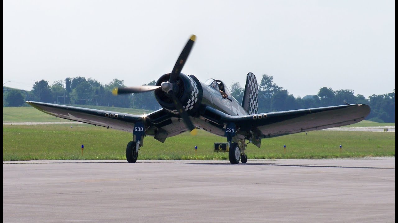 CAF FG-1D Corsair Flight Demo Reading PA June 2021