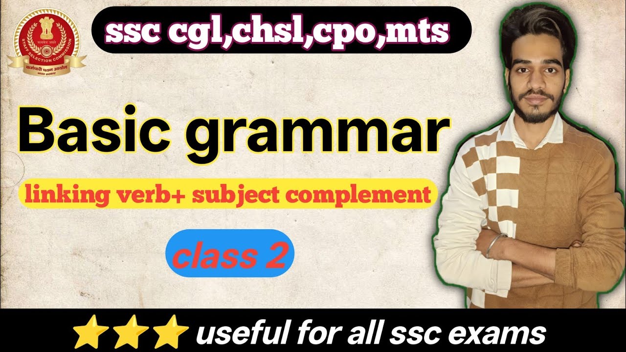 Basic grammar part 2  by Ushman Khan/#englishgrammar #ssc2026exams