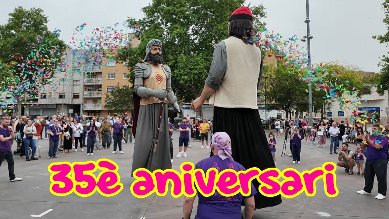 35è aniversari colla de gegants de Montornès del Vallès.