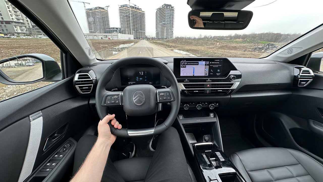 Driving New Citroen C4 2025 Test Drive - No Comment!