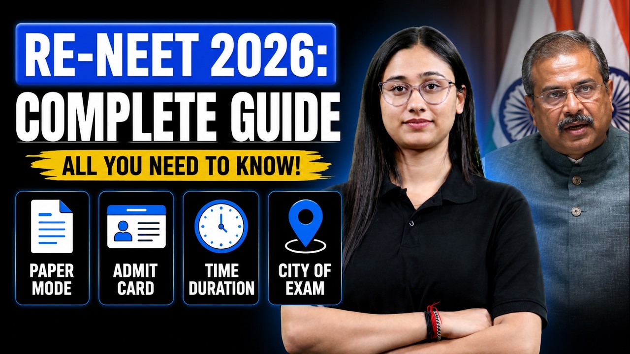 Big Changes in NEET Exam | Updates for ReNEET 2026 | Online NEET from 2027 | #nta #neet2026