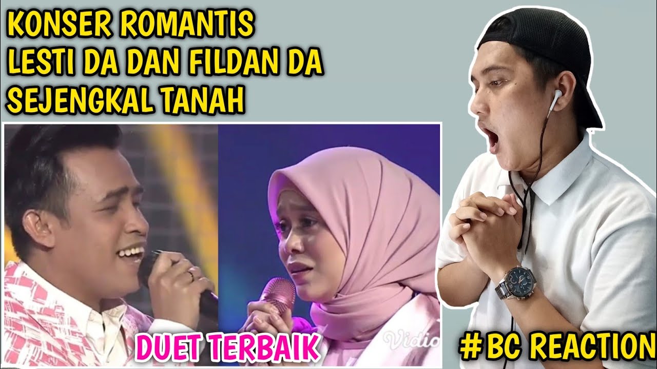 PASANGAN DUET TERBAIK | LESTI DA FEAT FILDAN DA " SEJENGKAL TANAH" | REACTION