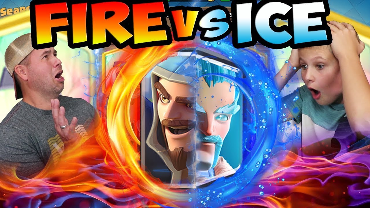 FIRE CARDS vs ICE CARDS! WHICH are BETTER!? Battle of the Elements!