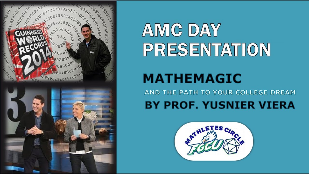 2022 FGCU-Mathletes AMC-8 Pre-Presentation by Prof Yusnier Viera