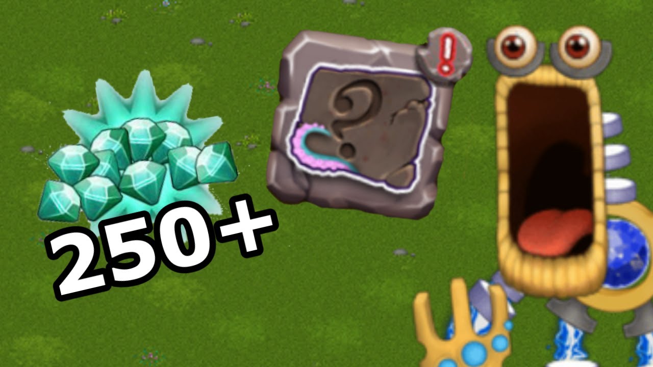 Spending 250+ gems on scratch tickets in My Singing Monsters!