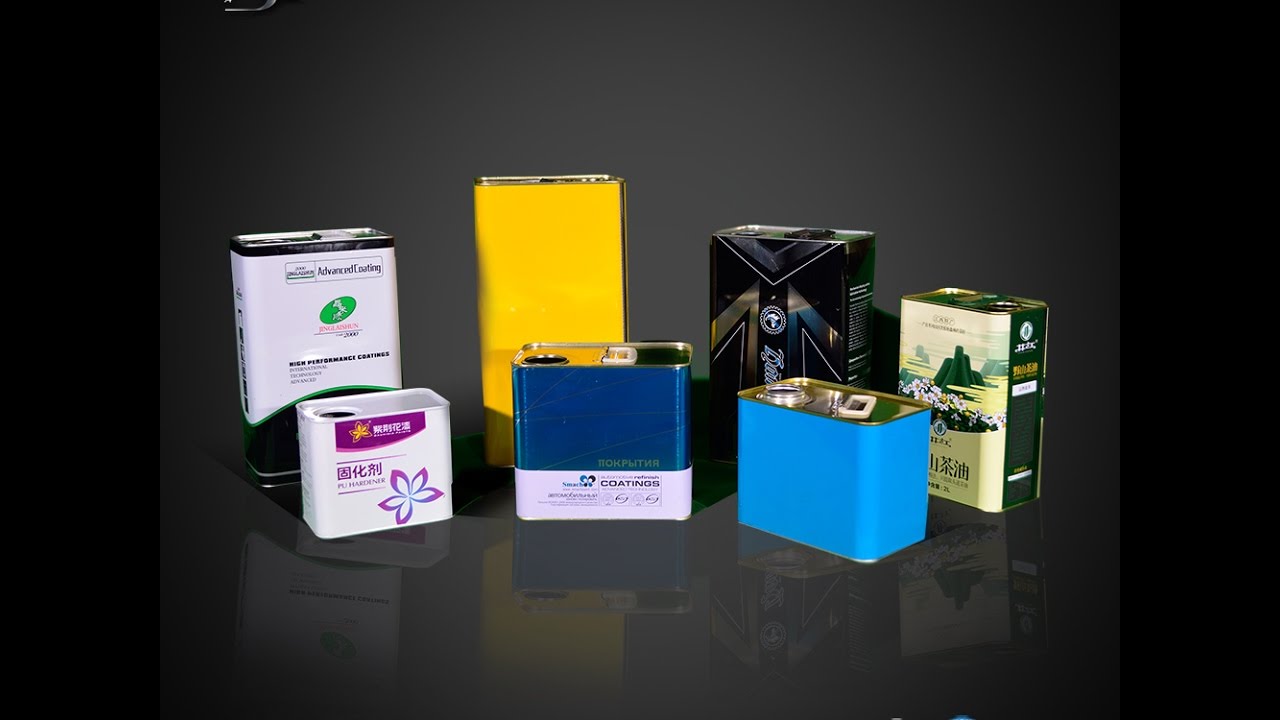 Full automatic small square cans production line