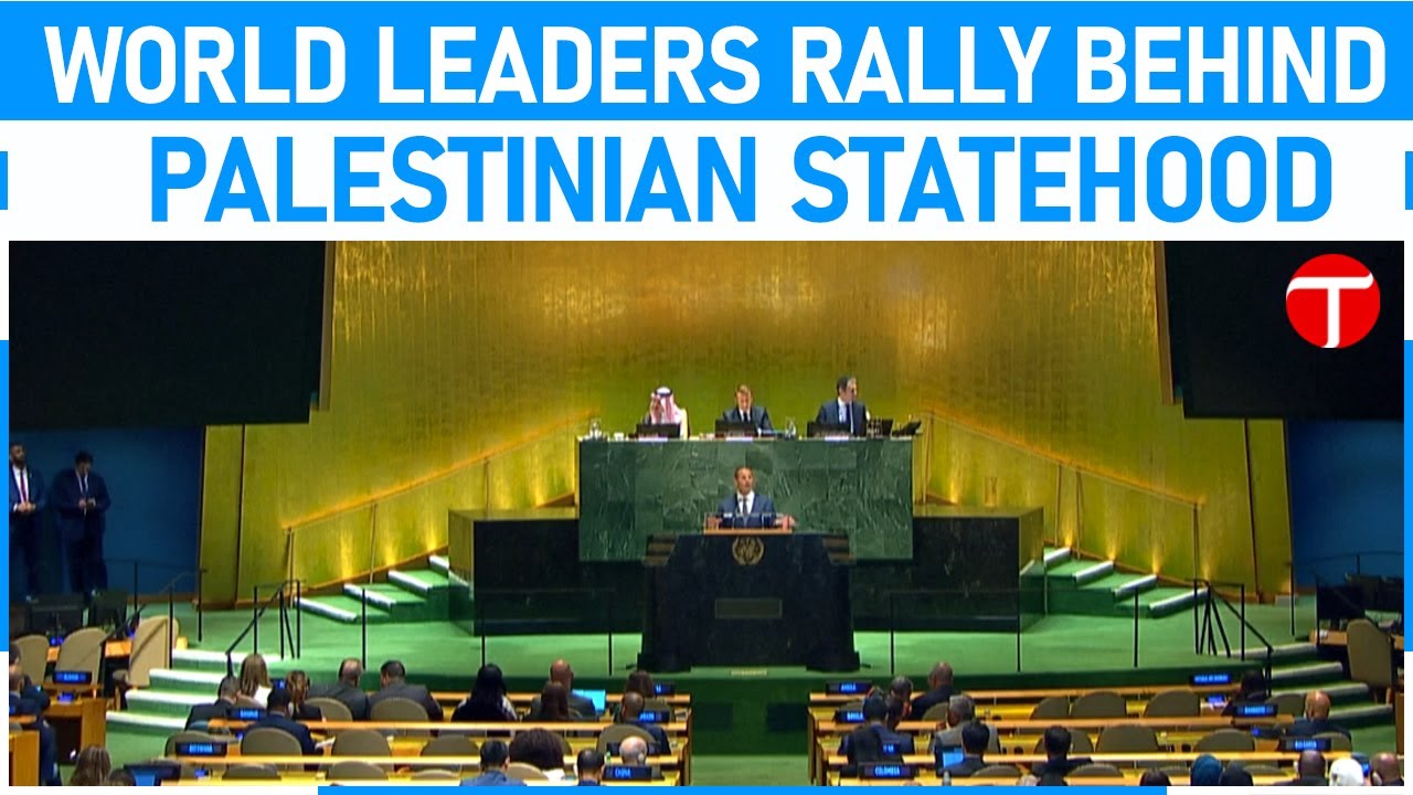 World leaders discuss Palestinian statehood at UN amid US and Israeli opposition