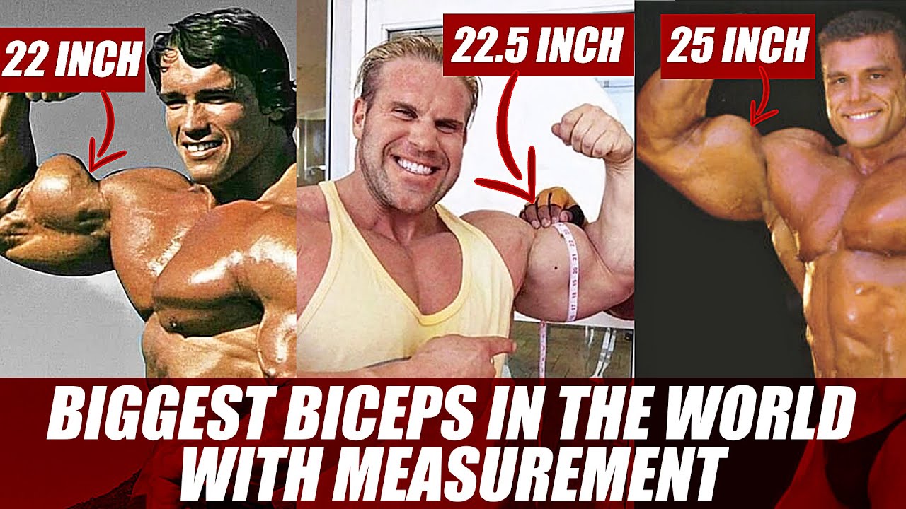 Bodybuilders with the Biggest Biceps in the World
