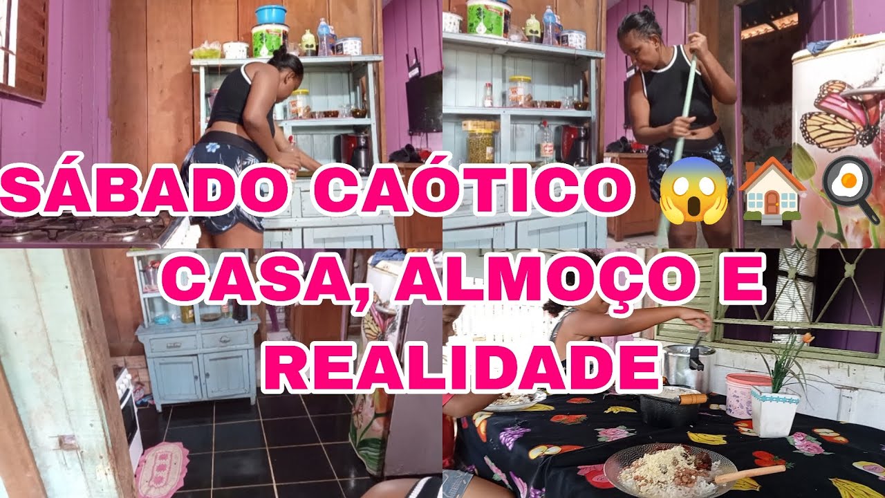 QUANDO O SÁBADO DÁ ERRADO 😅 | BAGUNÇA NA CASA E NA COZINHA😩😮‍💨