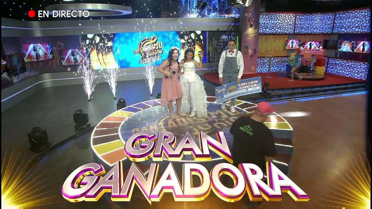 ¡Tenemos la primera ganadora de Cantadísimo Junior!