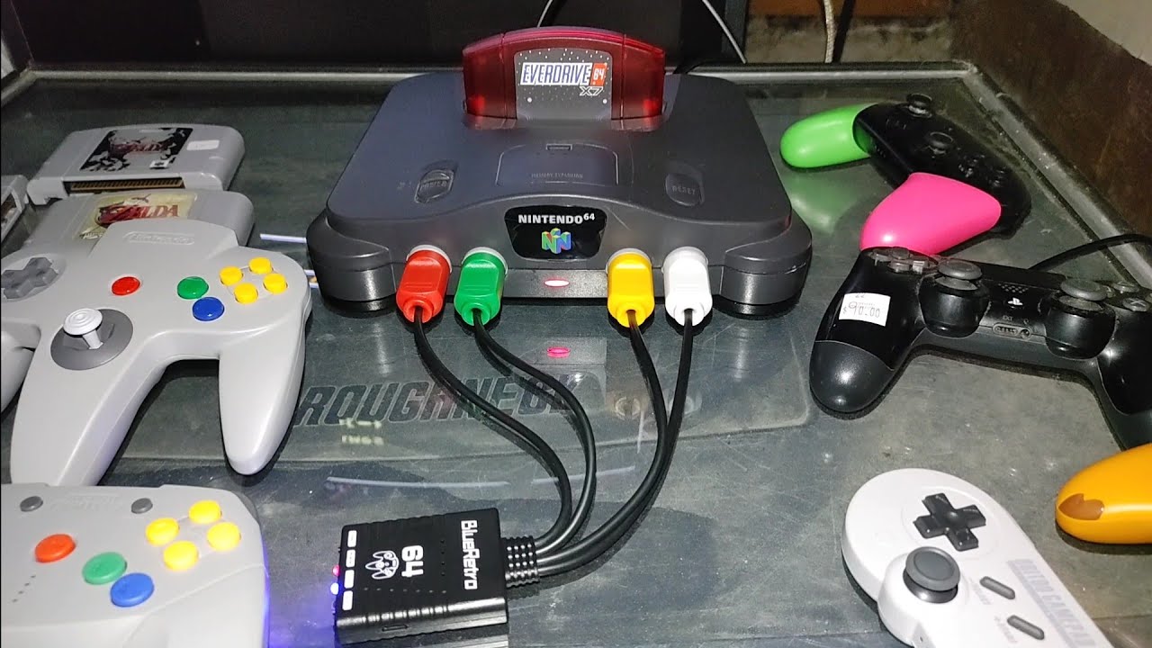 BlueRetro RetroScaler AreMe BITFUNX N64 Wireless Controller Adapter Initial Review