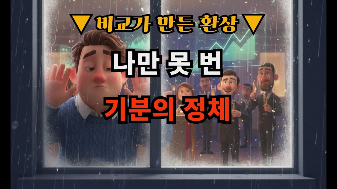 남들 다 벌 때 나만 못 번 것 같은 기분의 정체    #투자심리 #FOMO #비교심리 #상대적박탈감 #생존자편향  #행동경제학#주식심리 #코인심리 #투자마인드 #부자마인드