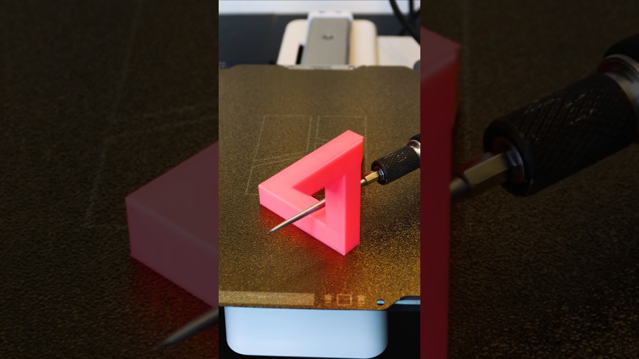 3D printed Penrose Triangle
