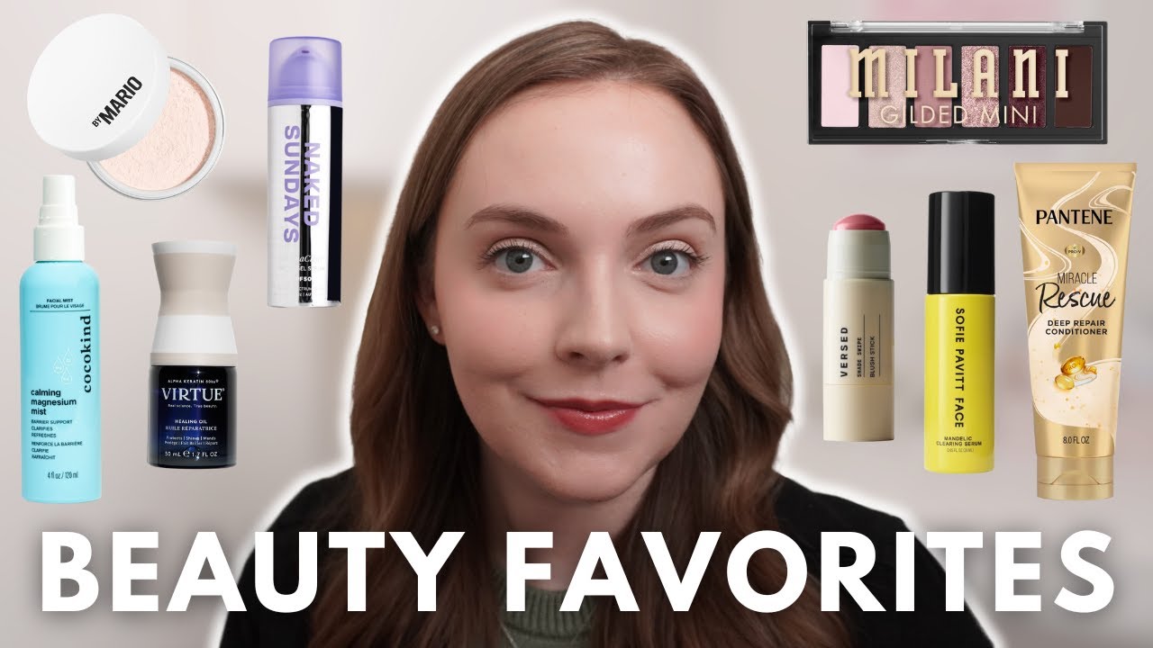 2025 BEAUTY FAVORITES | Skincare, Makeup & Hair Care!