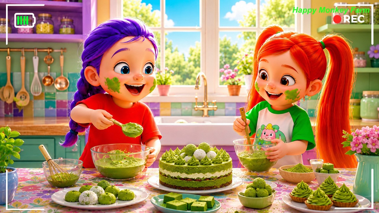 🍵🌸 Rumy & Myra&rsquo;s Sweet Matcha Kitchen | Making Delicious Treats Together with Love & Happiness💕💚🍰