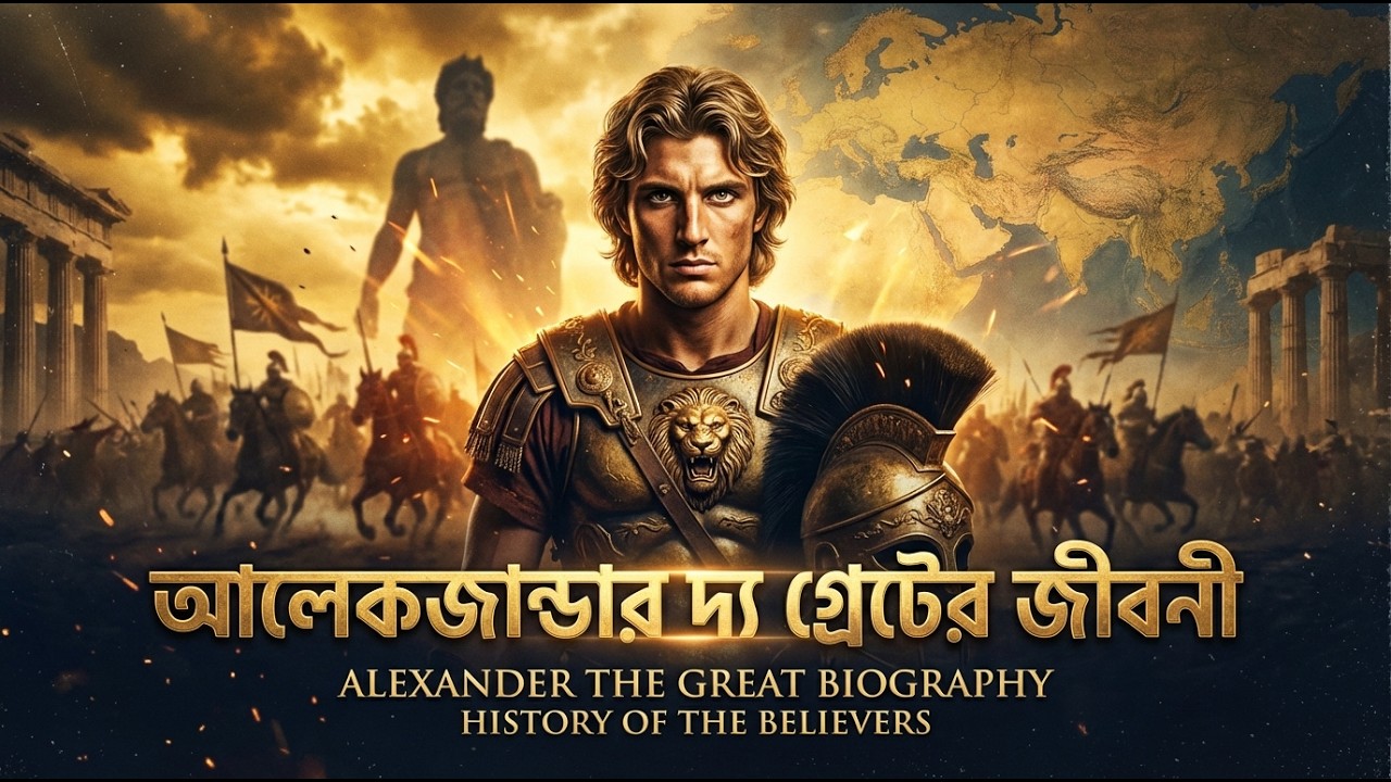 আলেকজান্ডার দ্য গ্রেটের জীবনী। ALEXANDER THE GREAT BIOGRAPHY। HISTORY OF THE BELIEVERS.