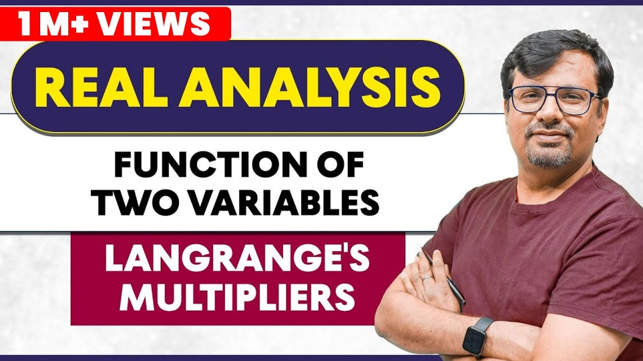 Maxima and Minima - Langrange's Method of Undetermined Multipliers