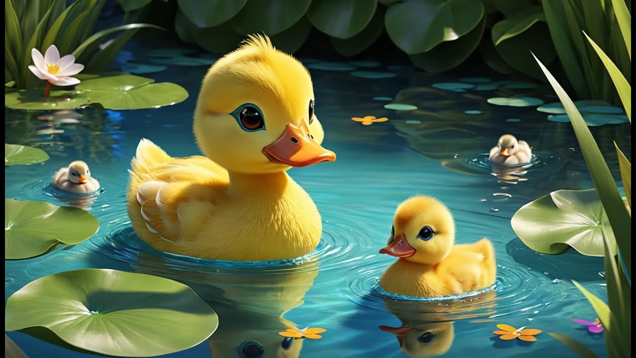 Baby Duck Quack Quack Quack | Fun Animal Song for Kids | Quacking Duck Rhyme for Toddlers
