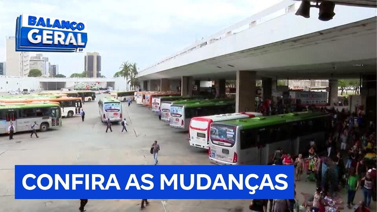 Rodoviária do Plano Piloto, em Brasília, tem melhorias um mês após privatização | Balanço Geral DF