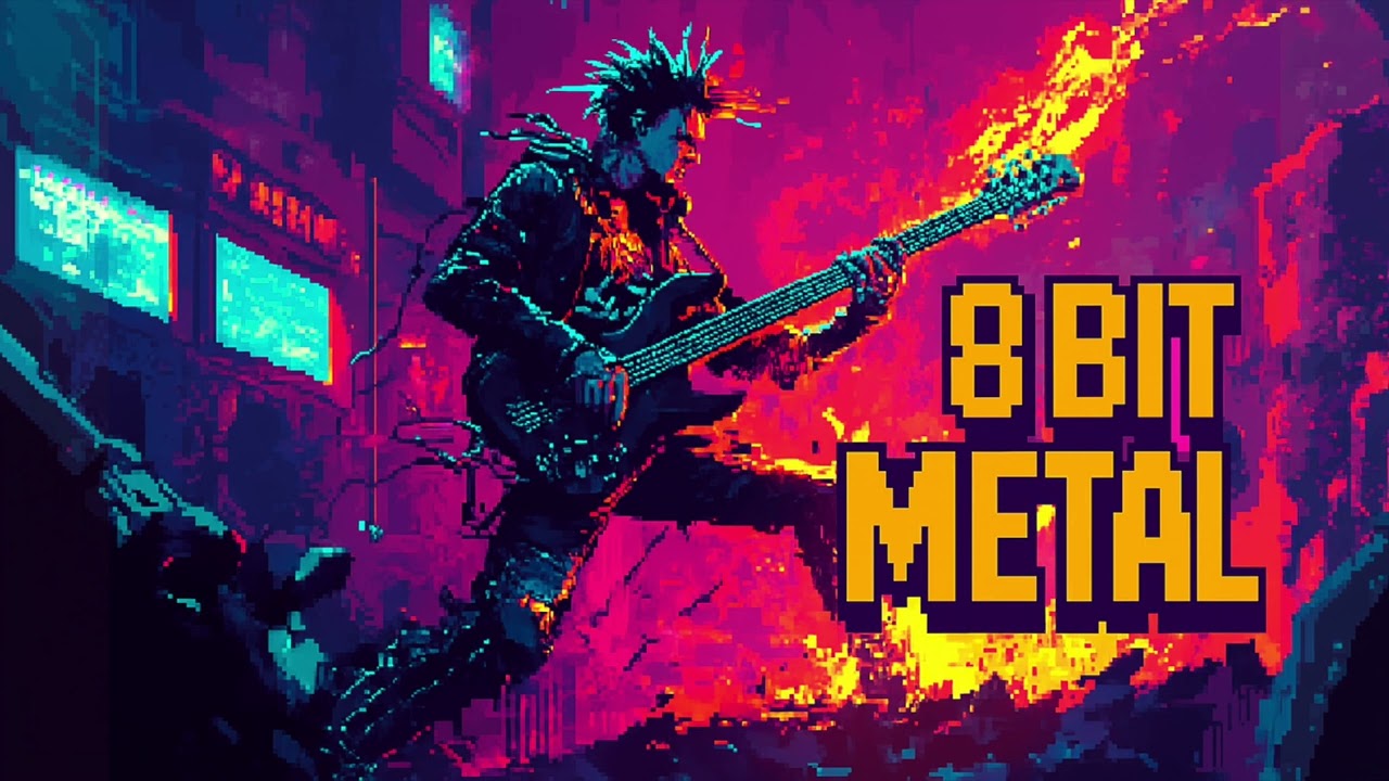 🎧 8-Bit Metal Music Playlist 🎮🤘