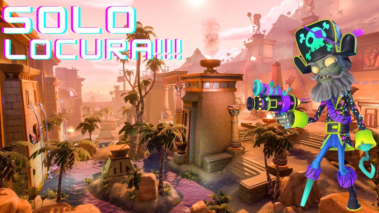 Plantas vs zombies Garden Warfare 2 - Arenas Arenosas - Solo - LOCURA