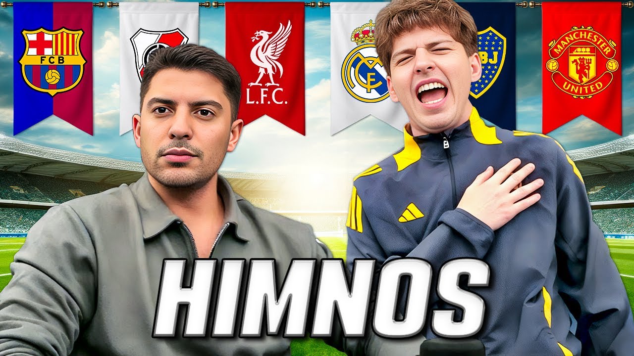 HIMNOS DEL FÚTBOL - DEBATE ¿CUÁL ES EL MEJOR?