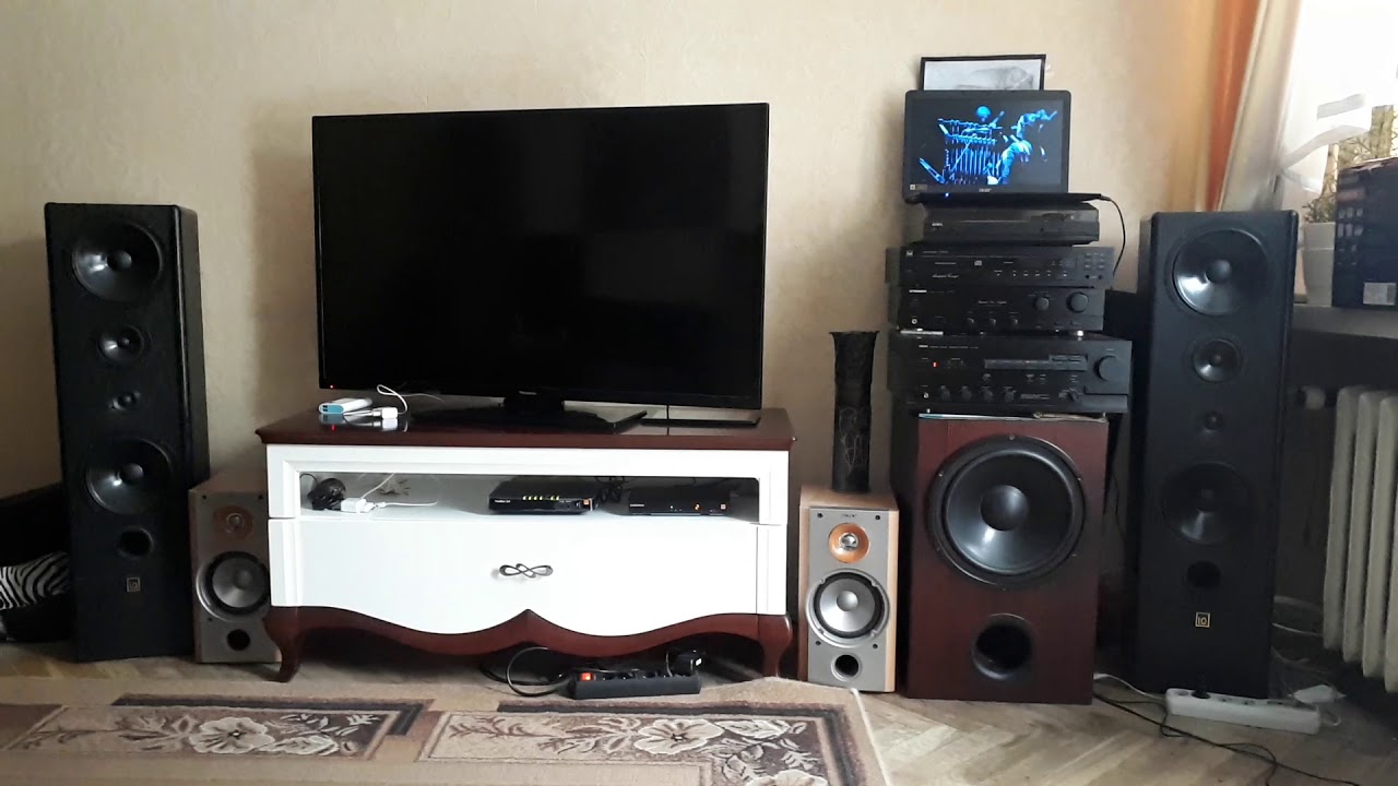 Intelligent Quality Ted 4 + Yamaha ax700