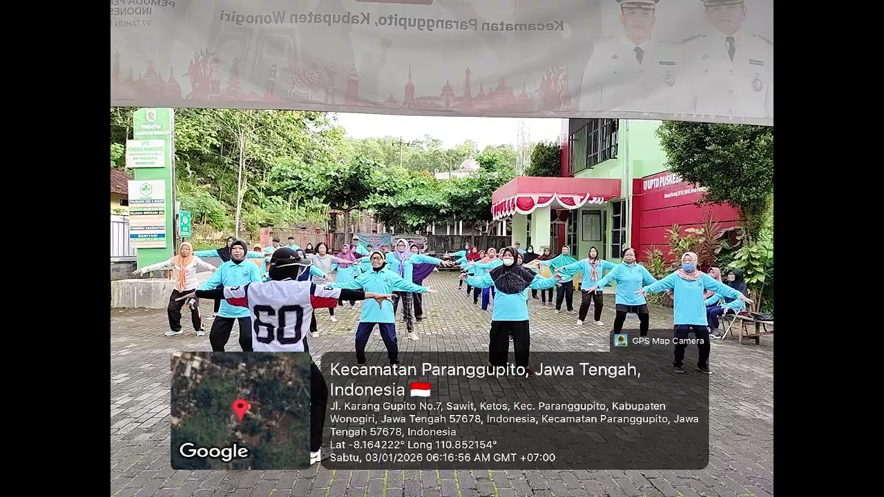 3 Januari 2026 Senam sehat Prolanis Puskesmas Paranggupito #prolanis #paranggupito #senamlansia