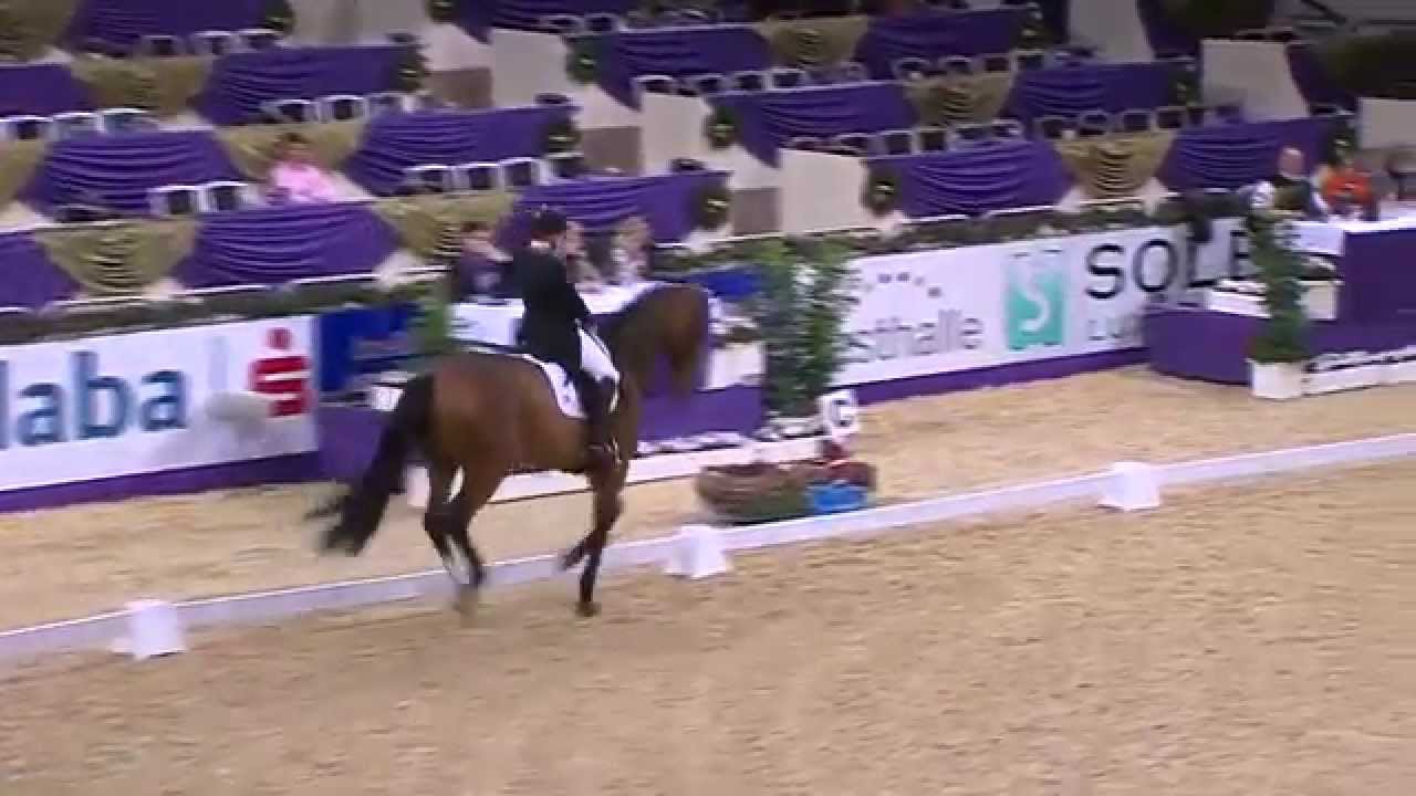 Frankfurt Festhallen Reitturnier 2014 - Isabell Werth mit Emilio