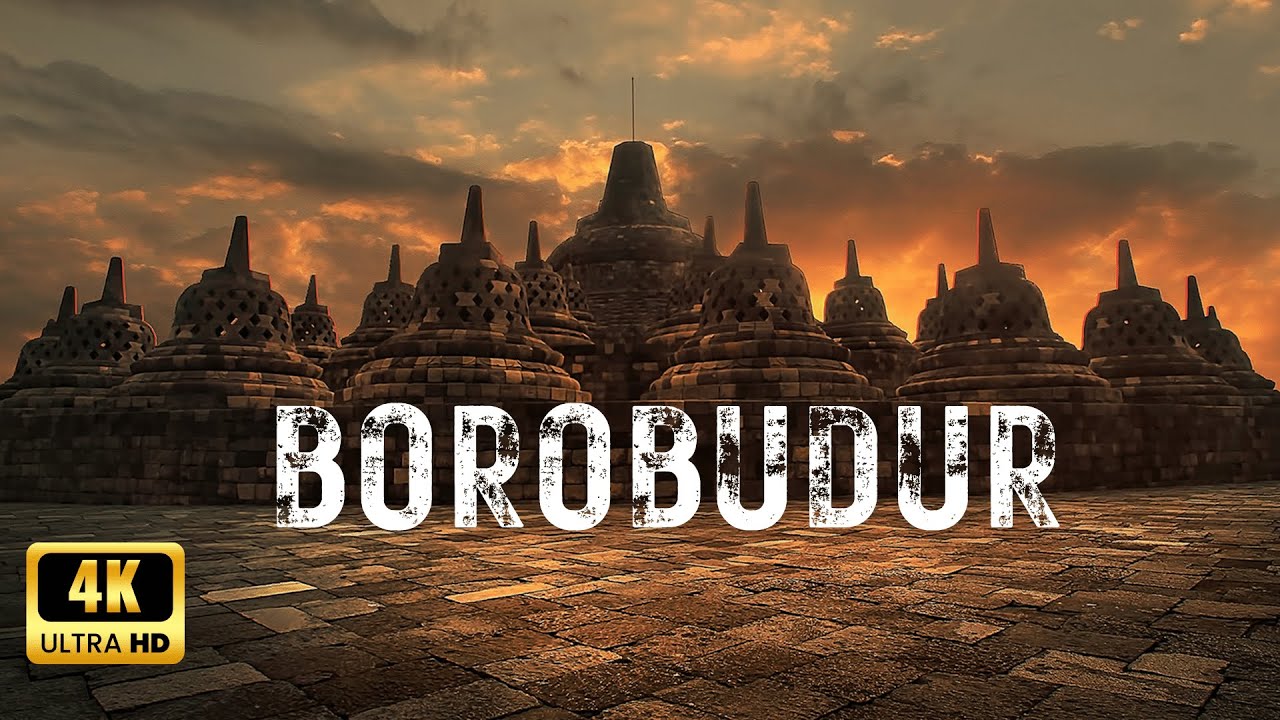 BOROBUDUR 4K | The largest Buddhist temple in the world | one of the stunning 7 wonders of the world