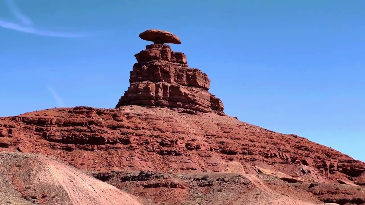 Mexican Hat Rock In Mexican Hat, Utah