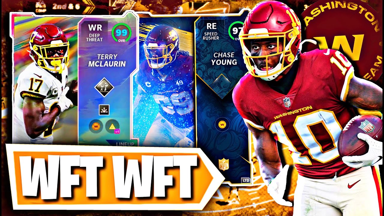 THE BEST WASHINGTON THEME TEAM IN MADDEN 21!! FULL TEAM BREAKDOWN + CHEMS & ABILITIES!!