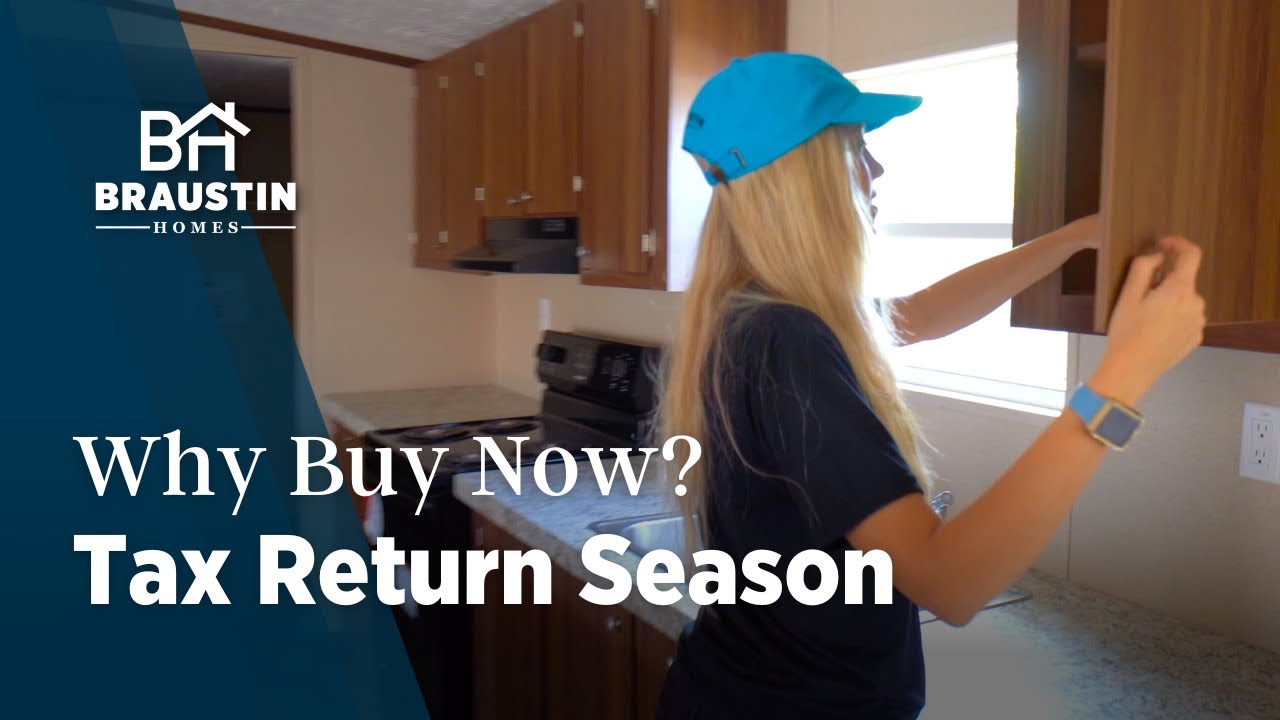 Why you should buy a new home during tax season!