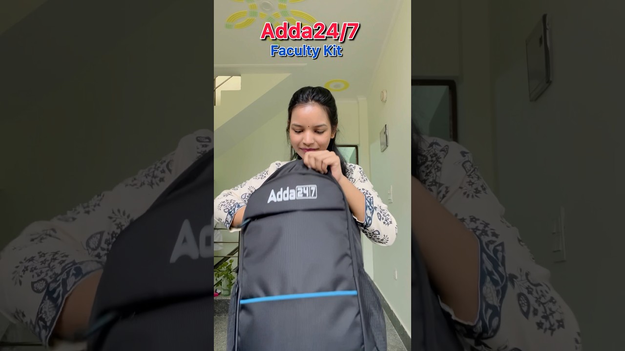 🤩Things I Got✨as Adda24/7 Faculty🧿❤️. #adda247 #minivlog #english #success #cuet  #students #exam