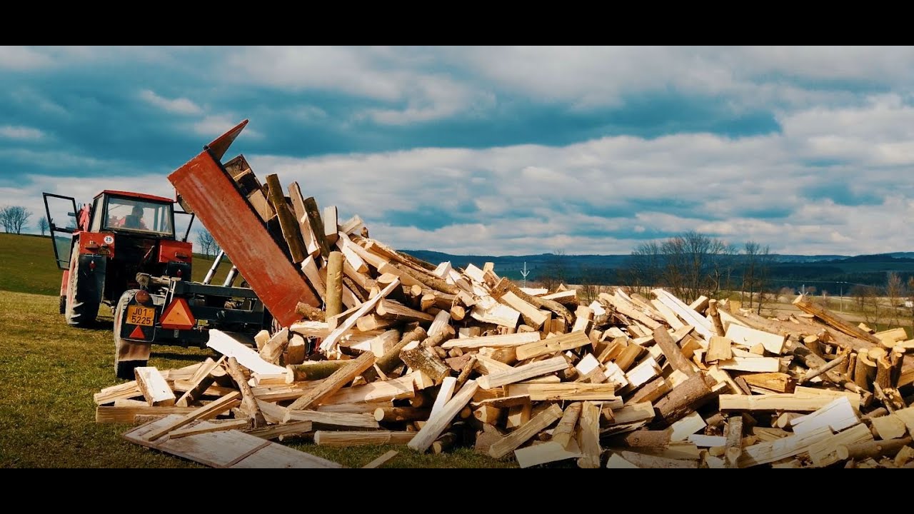 Vyvážení kulatiny a úklid paliva v MEXIKU 4K