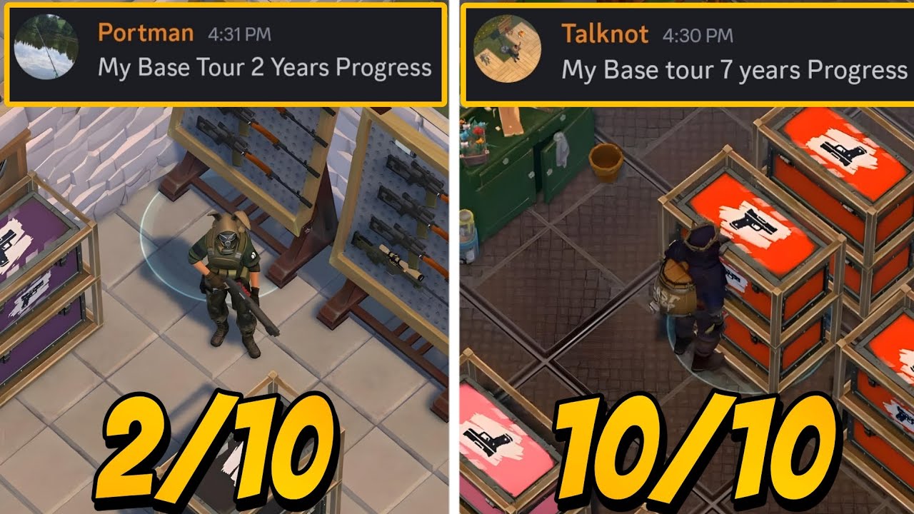 RATING BASE TOUR OF MY LDOE FRIENDS - Last Day on Earth: Survival