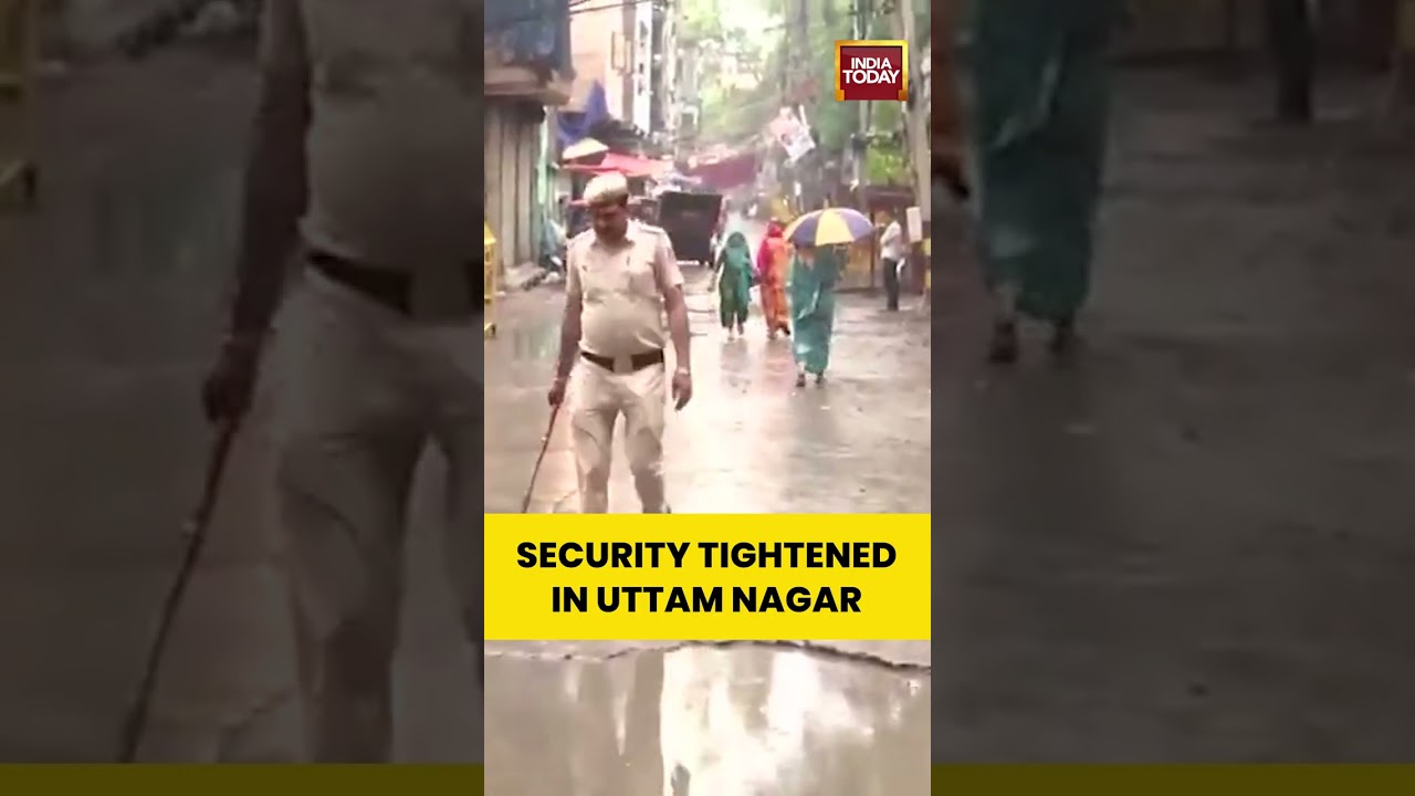 Uttam Nagar | Security Tightened Ahead of Eid Celebrations | West Delhi | Holi Incident