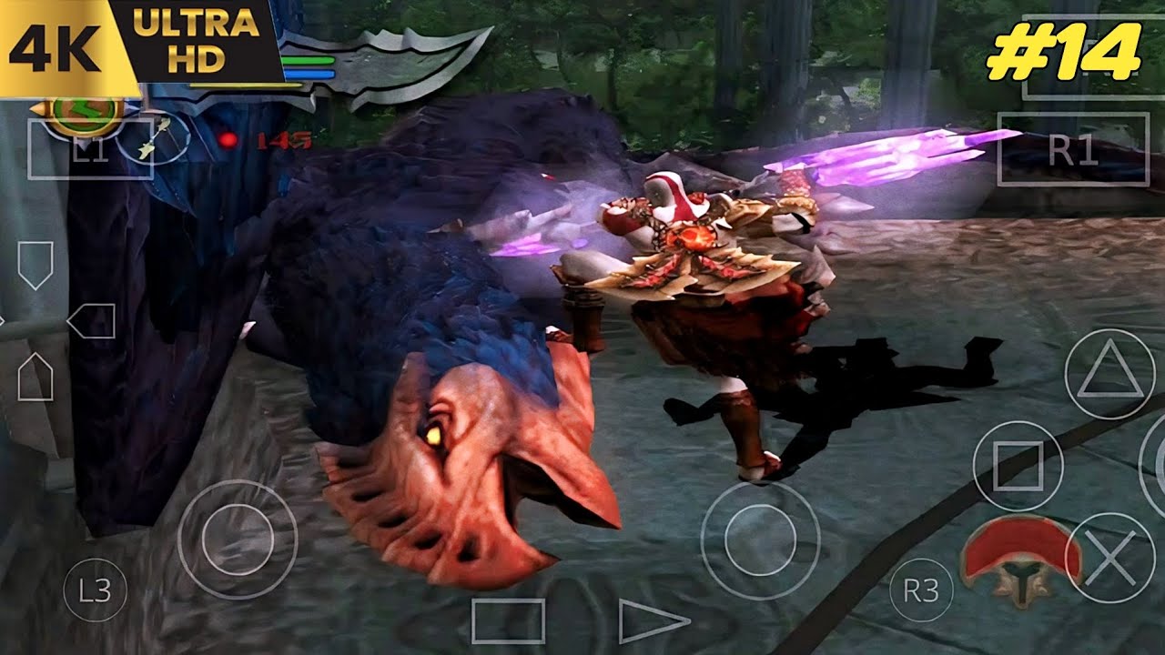 GOD OF WAR 2 android Gameplay part 14 | HIGH GRAPHICS | infinix gt 10 pro |