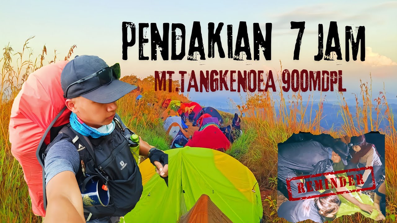 TROBEL | DALAM pendakian 7 JAM Puncak TANGKENOEA BOMBANA 🏕️