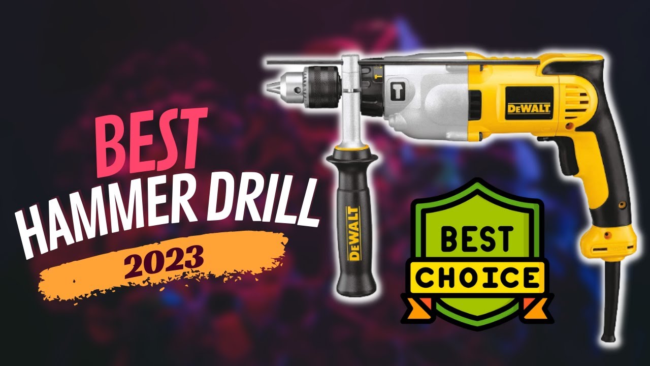 Best Corded Hammer Drill Review [ 2023 Buyer's Guide ]