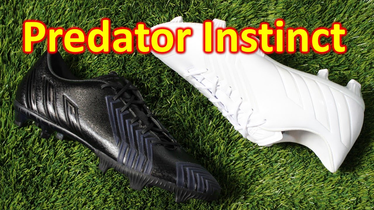 Adidas Predator Instinct Whiteout and Blackout - Unboxing + On Feet