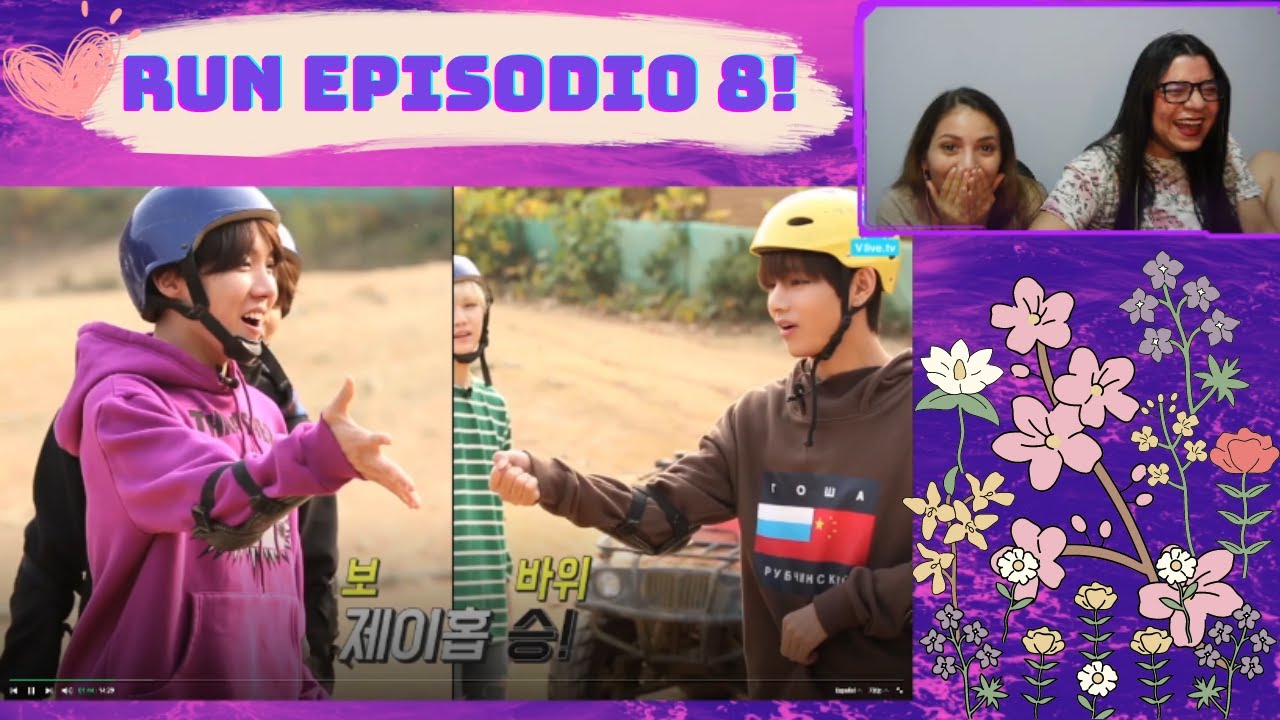 REACCIONANDO A BTS | RUN EPISODIO 8!!