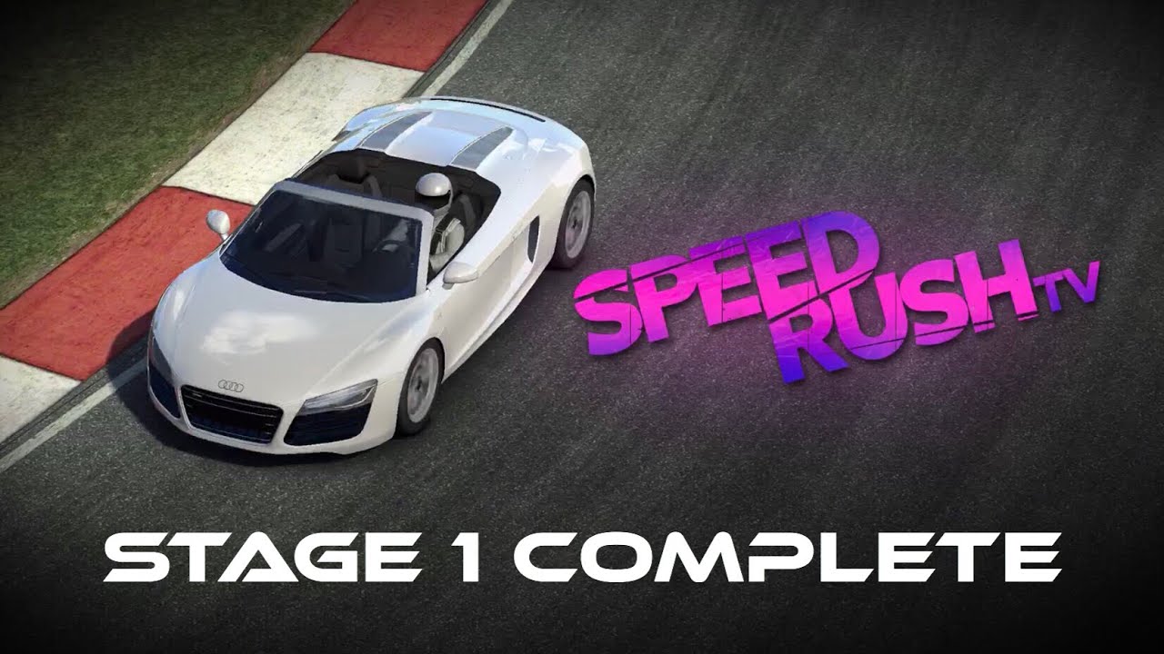Real Racing 3 Elite - Speedrush TV Challenge Stage 1 Complete Upgrades 0000000 RR3